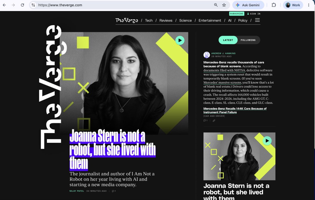 Joanna Stern tweet media