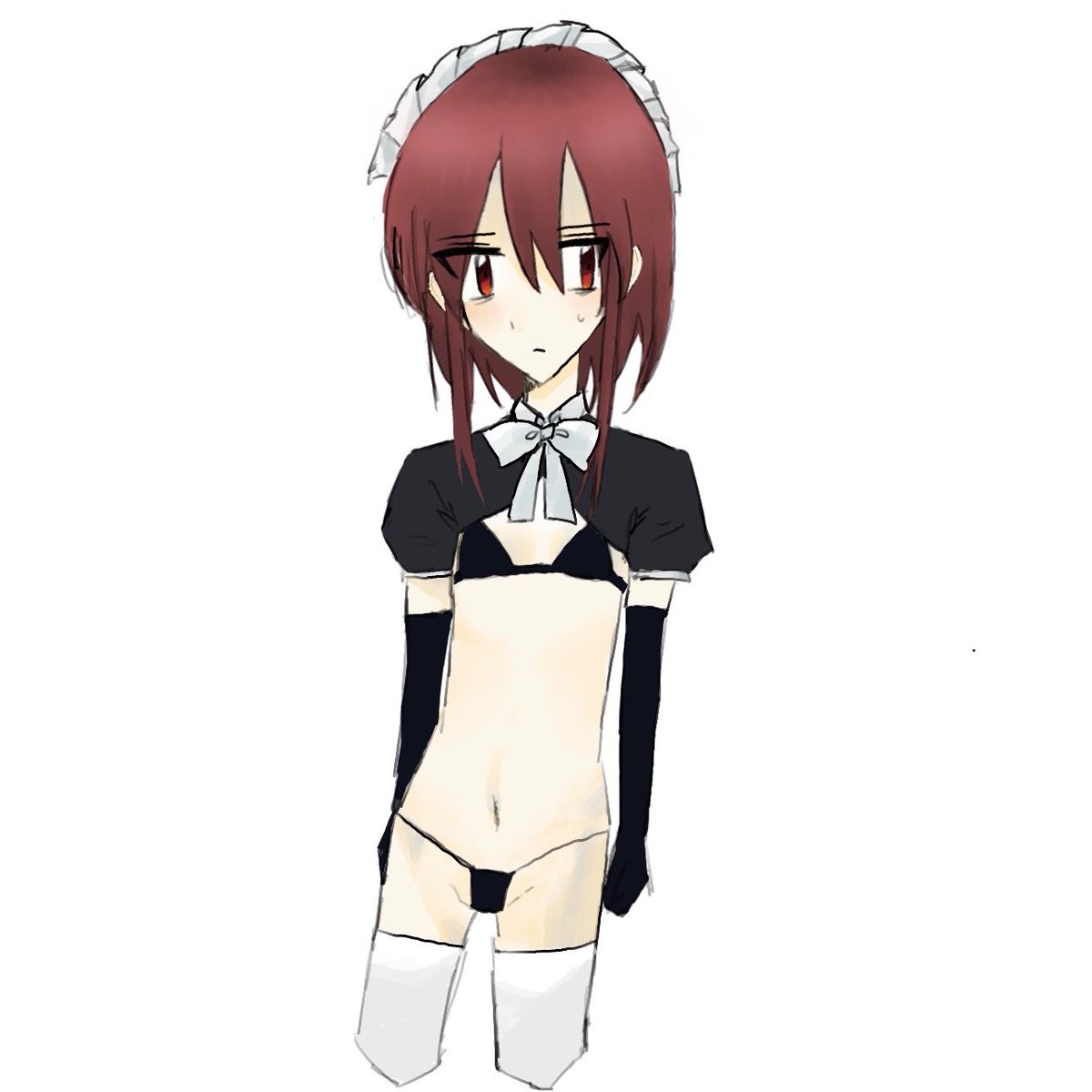 paranoider_'s tweet photo. メイドさん的にはこっちの方がいいな差分 https://t.co/8Z208b7vEu