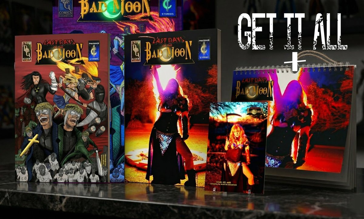 DarkGiftComics's tweet photo. Go back Last Days of the Bad Moon...a post WW3 mind bending adventure! Over on @fundmycomic , written by @BillyP95918 art by @boldcatstudios .

https://t.co/dQJUigH9Zg

#indicomics #comics #comicbooks #IndieHub #OGCG #comicsgate https://t.co/fOcS69T1sy