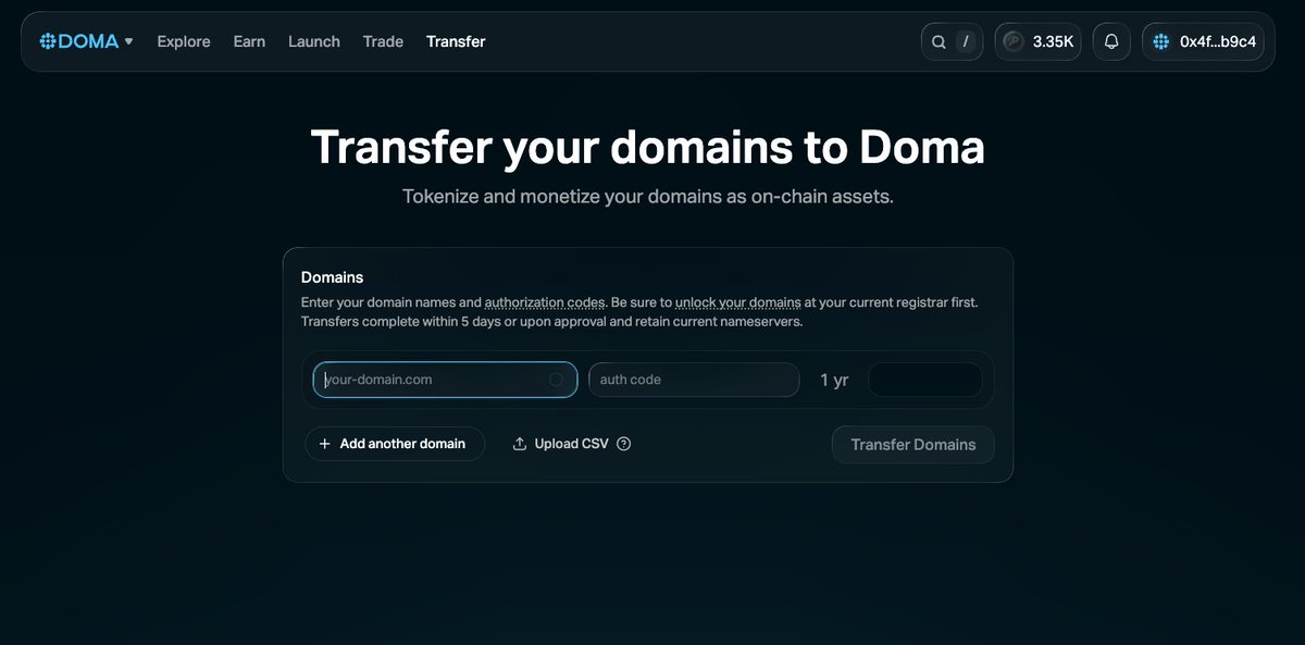 Doma Protocol tweet media