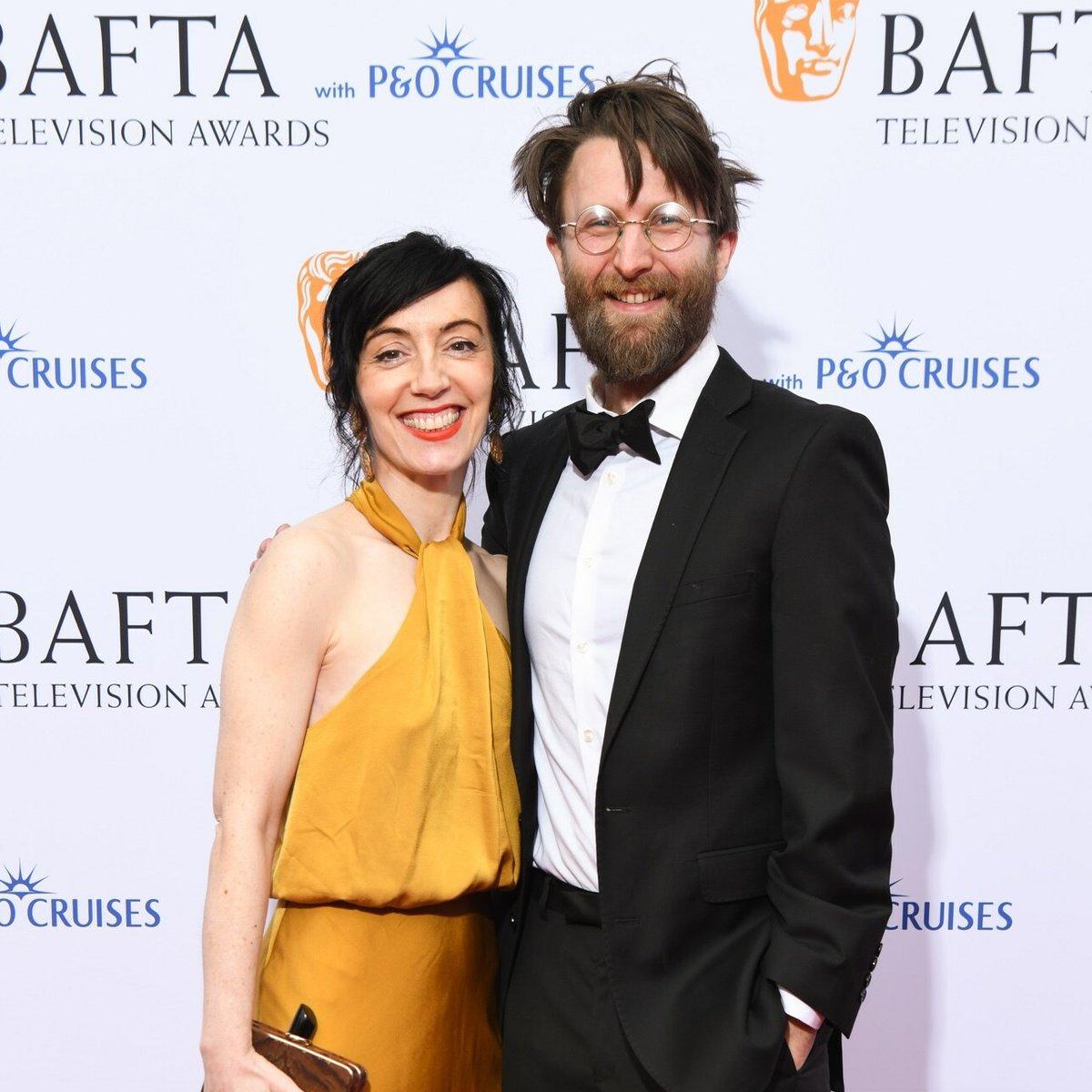 theatreship's tweet photo. Such a treat for @inigo_lapwood  and Natalie Hill to be flying the @theatreship flag at last night's @BAFTA  awards.

Lovely to see the official pics (plus the slightly more chaotic behind-the-scenes reality) https://t.co/ahcC5wKdSB