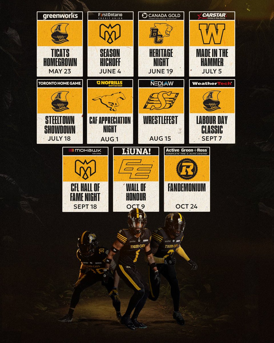 Hamilton Tiger-Cats tweet media
