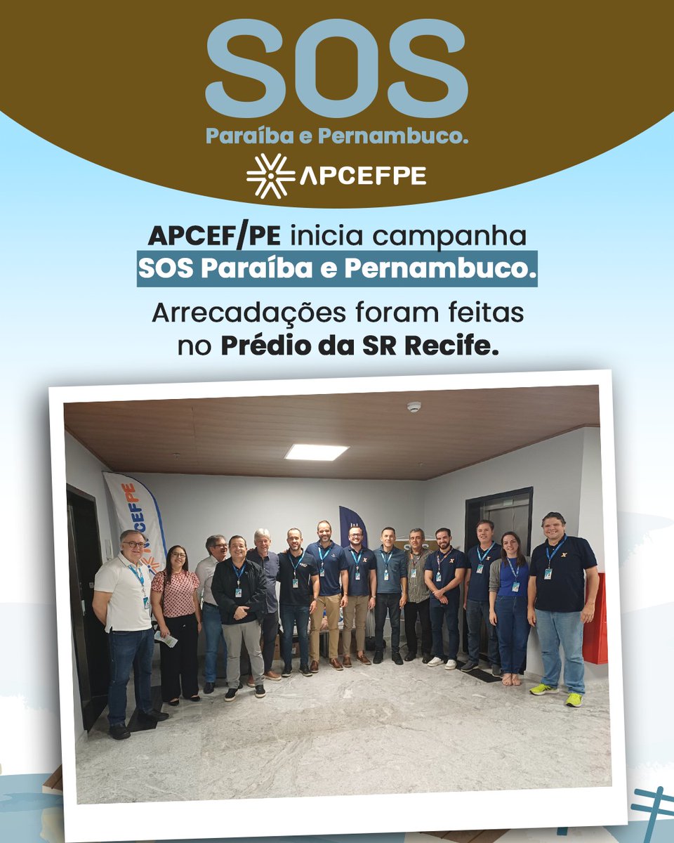 apcef_pe's tweet photo. Solidariedade que acolhe, transforma e renova esperanças 💙🤝

💳 Faça sua doação:

📲 PIX
CNPJ 34.267.237/0001-55
Federação Nacional das Associações do Pessoal CEF

🏦 Transferência bancária
Banco Caixa (104)
Agência: 4316
Operação: 003
Conta corrente: 266-0 https://t.co/ces1P9EaFA