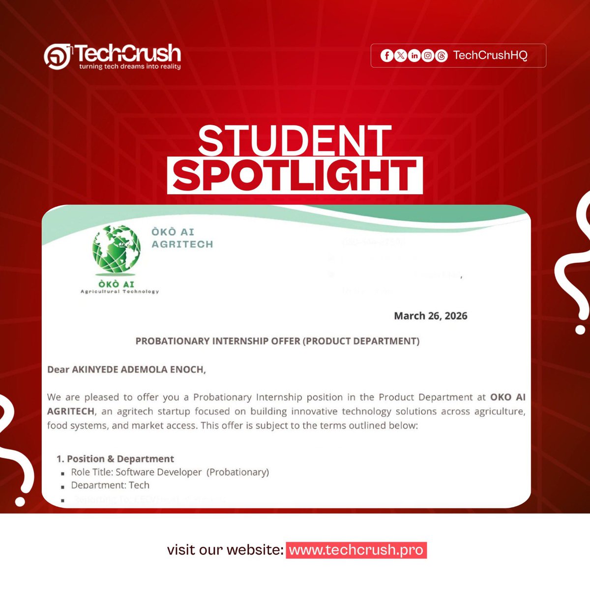 TechCrush.pro tweet media