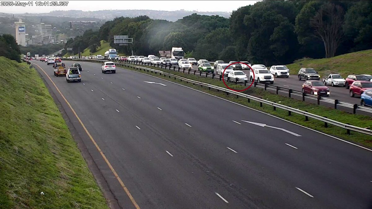 26051100071: Crash; N2 Southbound before Higginson Highway I/C