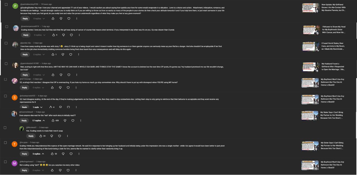 ScalingStories1's tweet photo. Dear @TeamYouTube @YouTube @YouTubeCreators @nealmohan @UpdatesFromYT,

I am asking for help because I feel like I have been completely stonewalled. My channel, “ScalingStories,” was denied monetization for “inauthentic content,” but I cannot seem to get in contact with a real person who can fairly review my actual channel and explain what specifically needs to be fixed.

The responses I keep receiving feel like templated, copied-and-pasted replies that I have seen many other creators receive. I keep being directed back to the same guidelines, but I am not being given specific feedback about my content, my format, or my current channel. I cannot fix an issue if no real person will explain what the issue actually is.

My content shares a similar overall theme because I read and react to stories, but that does not mean the videos are mass-produced or repetitive. Each video is unique and different from the others. I read multiple different stories per video, and the topics of those stories vary widely. It is not the same story being barely changed over and over again, like “cheating story 1,” “cheating story 2,” and so on.

I also provide significant personal entertainment and educational commentary throughout the stories I read. I am not just reading something and adding a quick recap at the end. I give my input, thoughts, reactions, and perspective multiple times throughout each video, and viewers directly respond to that commentary in the comments. They react to my opinions, disagree with me, agree with me, joke with me, and engage with the personal perspective I add, which shows that my commentary is a meaningful part of the content, not an afterthought.

These videos are made for the enjoyment and education of my viewers. They are not solely pumped out for clicks and views. I put real effort, time, commentary, editing, and personal expression into my content, and I desperately want a real person or specialist to fairly review my channel.

Please help me get a fair review of ScalingStories.

Channel: https://t.co/4LoV0homqZ

#inauthenticcontent #youtube #youtubedemonetization #creatorsupport #youtubecreators #contentcreator #monetization #youtubepartner #fairreview #fixyoutube