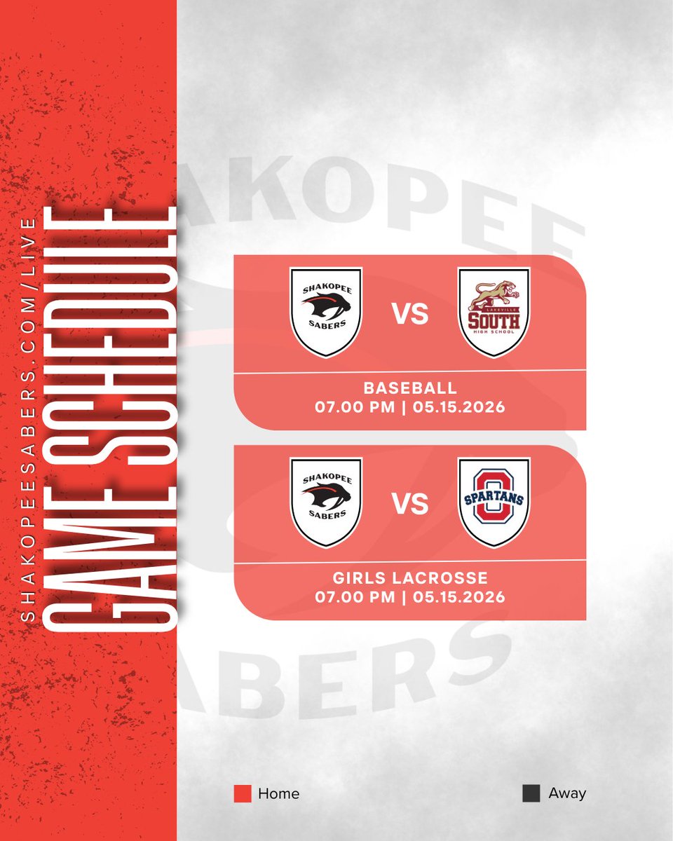 SabersLive's tweet photo. Sabers take on a packed week. ⚔️🔥
⚾🏐🥍 Watch live
🎥 https://t.co/NV3DBhxldZ

#ShakopeeSabers #SabersNation #SpringSports #GameDay https://t.co/1c0OwmjZ6N