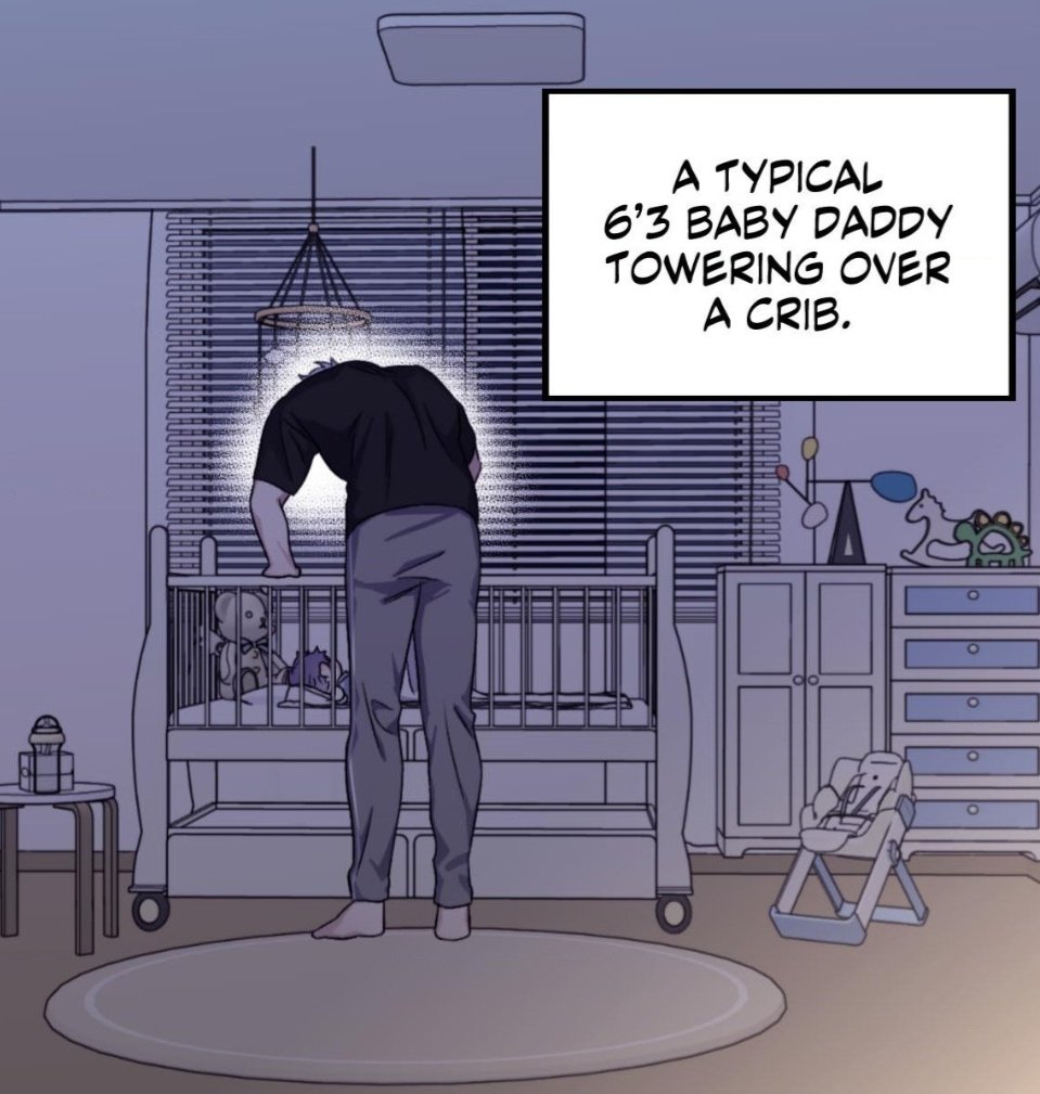 6'3 alpha dad Cheongho with his smol bean three months old baby Yiho 🤲🏻💜🥹