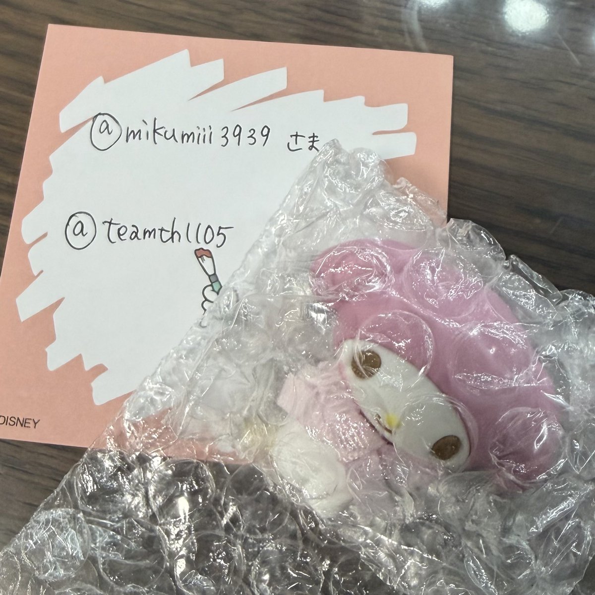 teamth1105's tweet photo. @mikumiii3939 再度リプライ失礼致します。
dmをお送りできなかったため、お手数をおかけしますが、一度ご連絡いただけないでしょうか。
お写真添付します。
よろしくお願い申し上げます。 https://t.co/7eOpDcM33a