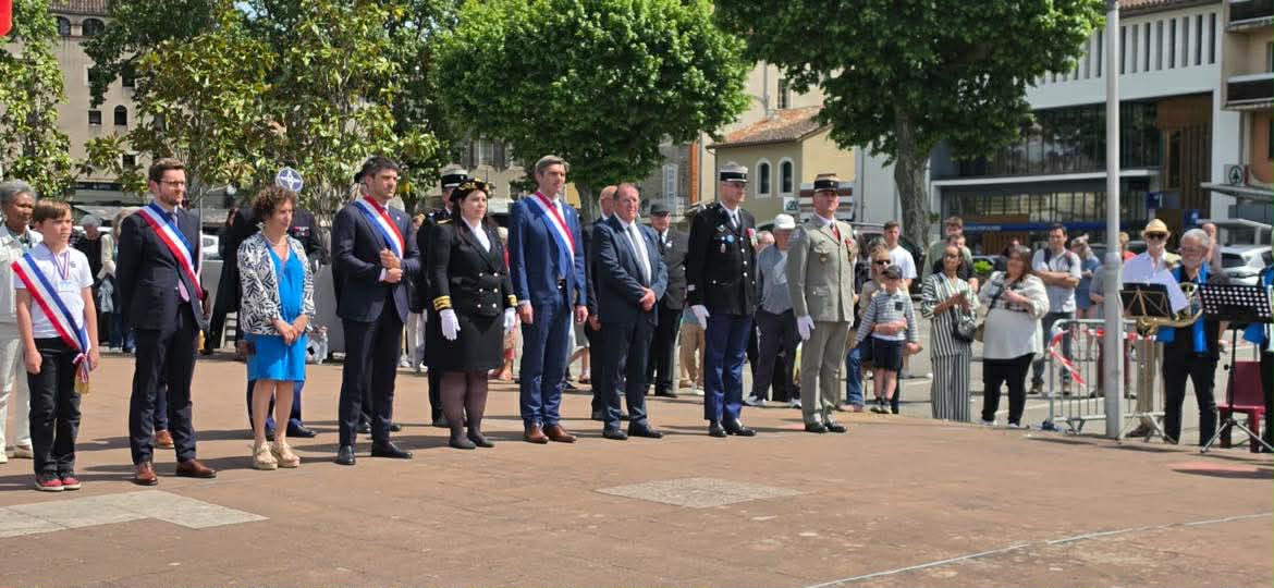 Image de Préfète du Lot - #Mémoire | Retour sur les cérémonies du 8 mai : À l’occasion des cérémonies commémoratives de la Vic