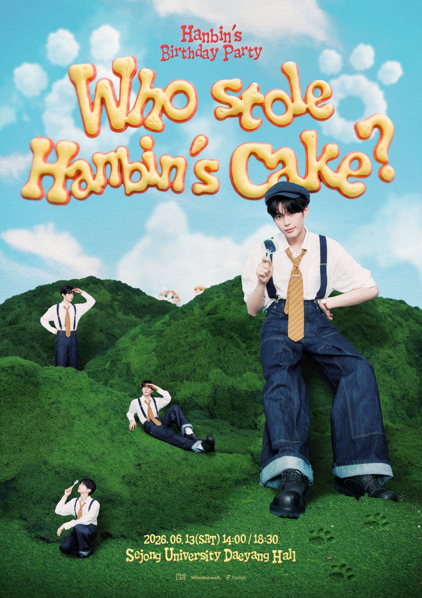 jamm_ticket's tweet photo. Hanbin's Birthday Party [Who stole Hanbin's Cake?
Ticket proxy service available 🙌

🗓️2026.06.13 14:00/ 18:30
✅️100% refundable
⭕️국내 / GLOBAL acc 
Using your personal data

#성한빈 #SUNGHANBIN https://t.co/Ok7VveuXCd