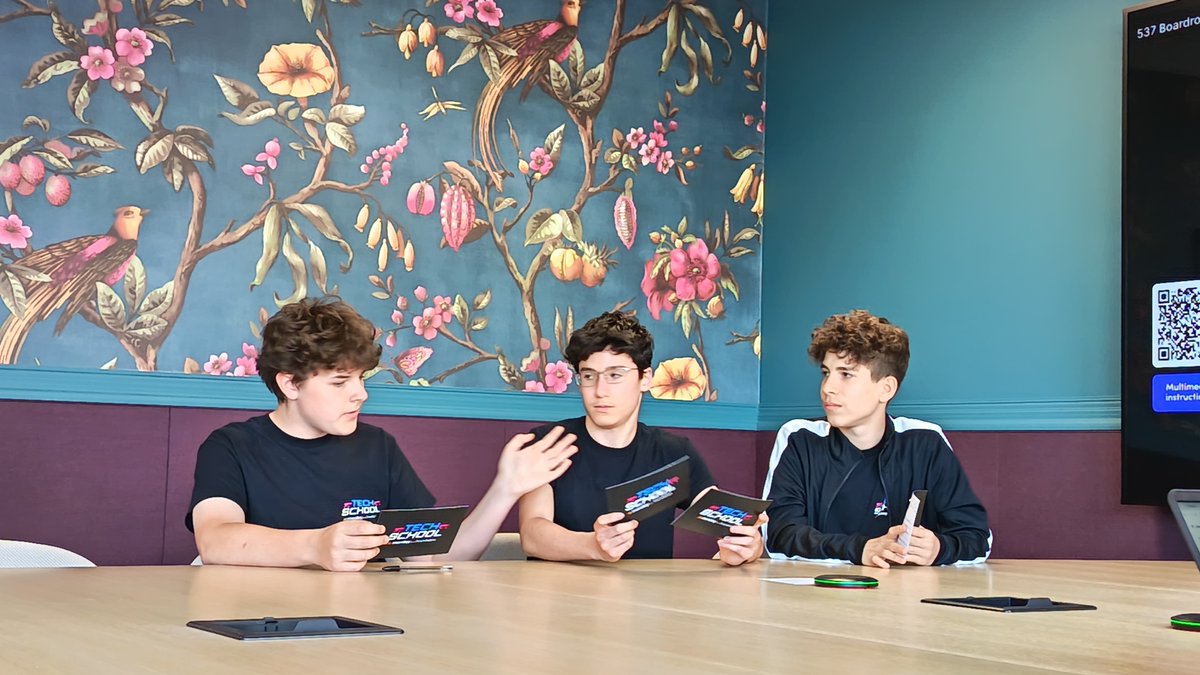Our Year 10 Design and Technology students explored the world of tech innovation at a Makeathon in Central London, going head-to-head with other schools. The day culminated in their designs being brought to life and modelled on a catwalk. Image