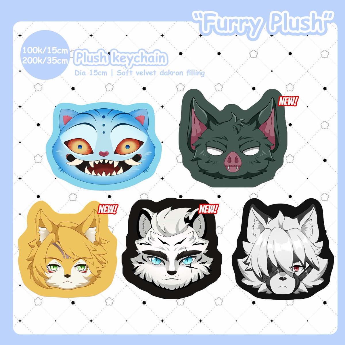 RunRuruu's tweet photo. [RTs,💖s &amp; shares are appreciated!]  

📷Haii ~  Ruruu's #cf22catalogue  is here  📷
OTS only limited stock for plushie... or book on the PO link on the comment https://t.co/IyBnF5DXJE