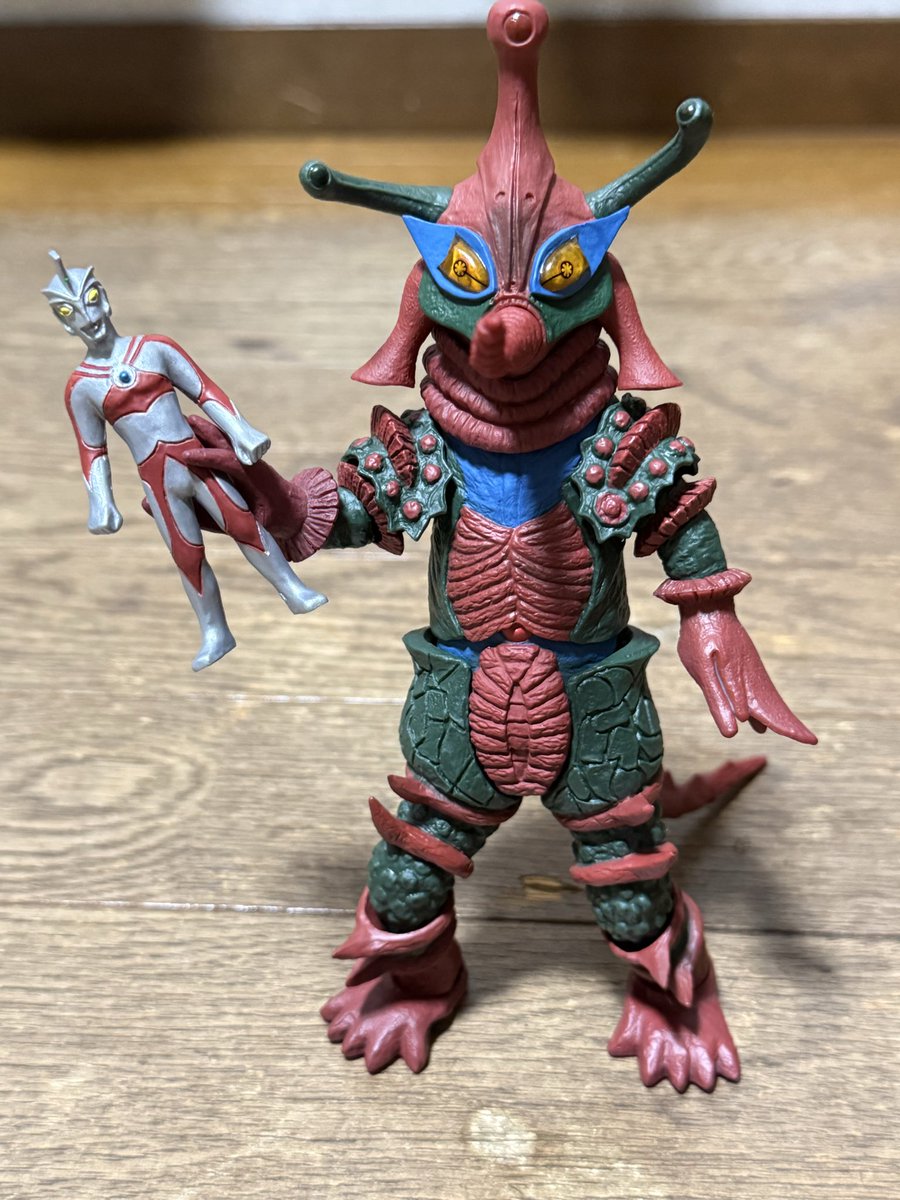 hiruzo's tweet photo. エースキラーのゴルゴダセットみたいに、「全滅！ウルトラ5兄弟」セット出ないかなあ。値段が凄い事になりそうだけど。

#フィギュアーツ 
#ウルトラマンエース 
#ヒッポリト星人 https://t.co/QAou16Yezd