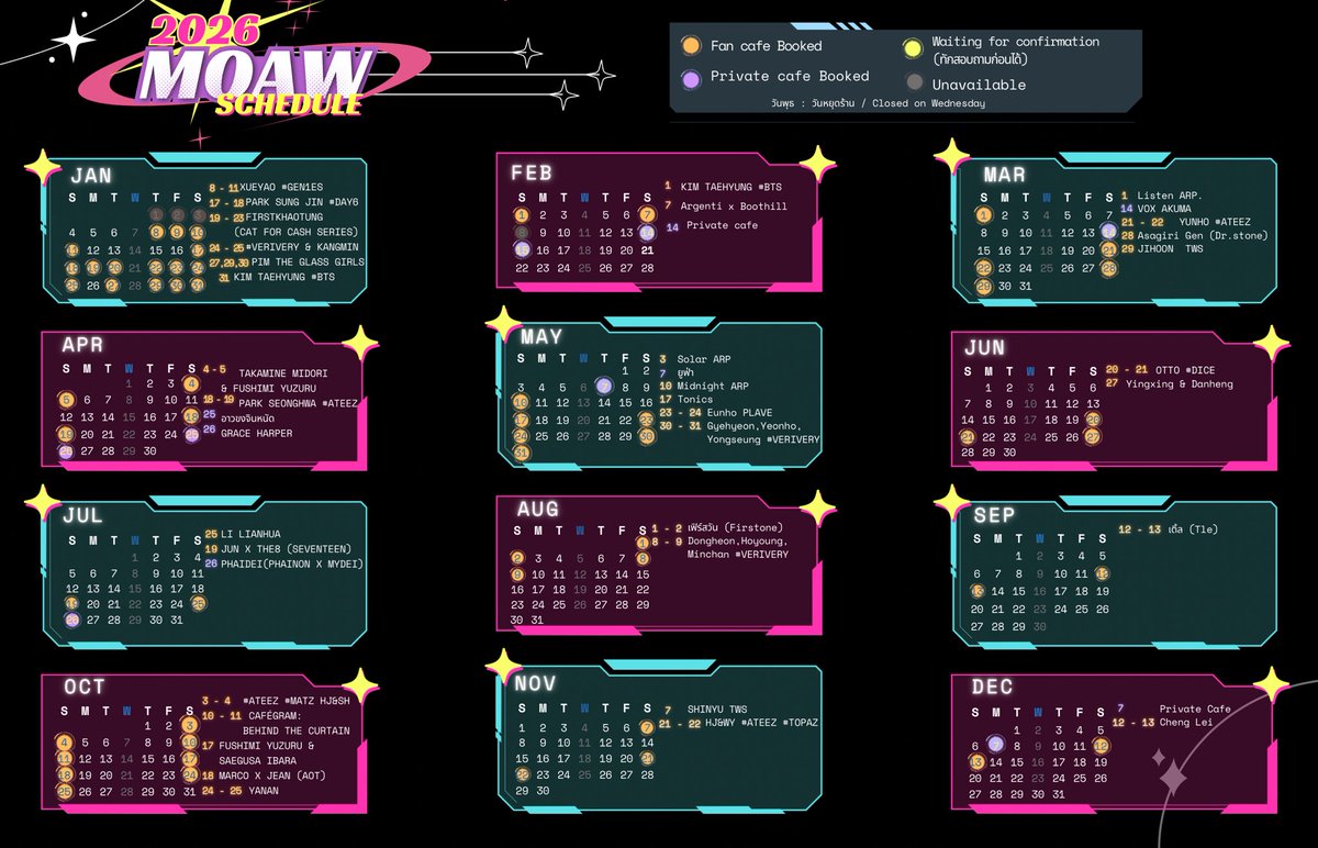 MOAW Fan Cafe กรุงธนบุรี-วงเวียนใหญ่ tweet media