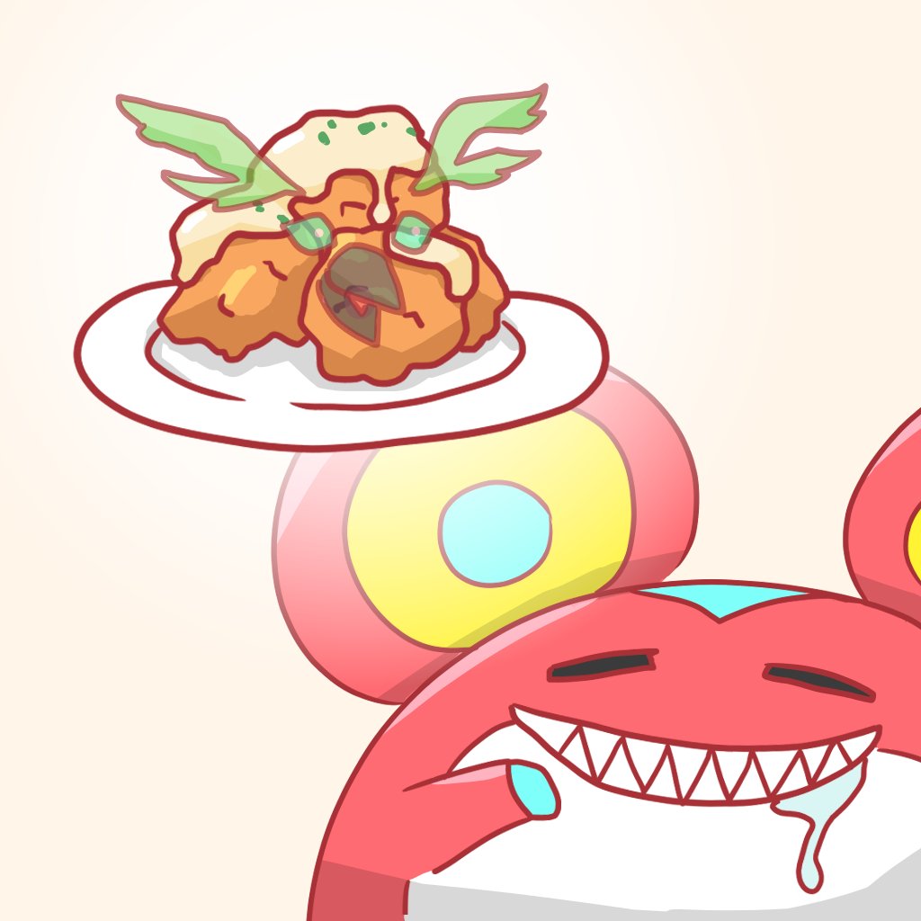 CrashFever_PR_m's tweet photo. クラフィチームのエンジニアさんがイラストを描いてくれました！
お上手！
「フィッテストが美味しそうなので食べたいジェリー」との事です😋
（シェフ）

#クラフィ 
#クラコンファンアート2026 
#クラコンオリジナルユニットデザイン2026 
#クラコンフリー2026 
#クラコンユニットアイデア2026 https://t.co/nfcPAUGShc