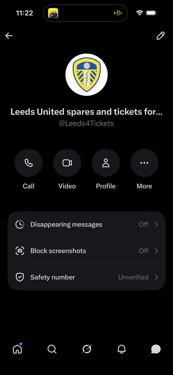 DavidPotts14's tweet photo. @lufc_ticket has anyone used the below

has tickets for tonight, but concerned it’s a scam. https://t.co/B4KvT07VDk