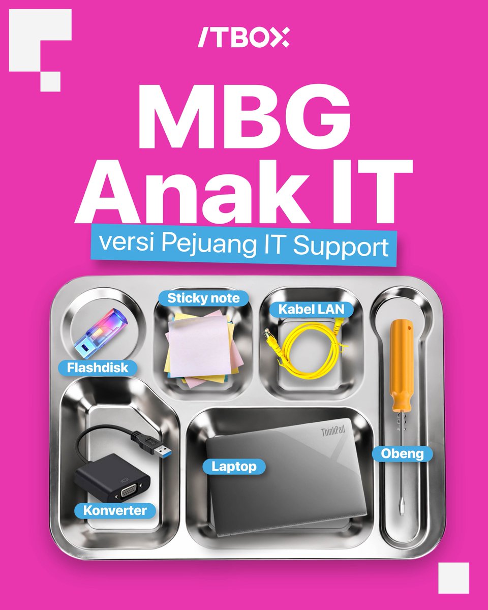 itbox_id's tweet photo. Kira-kira dari MBG di atas ada menu yang kurang gak nih Sob? atau udah komplit?

Coba jawab di komentar ya! https://t.co/Pi119NESVw