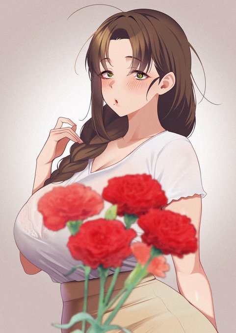 母の日おめでとう #すみね絵