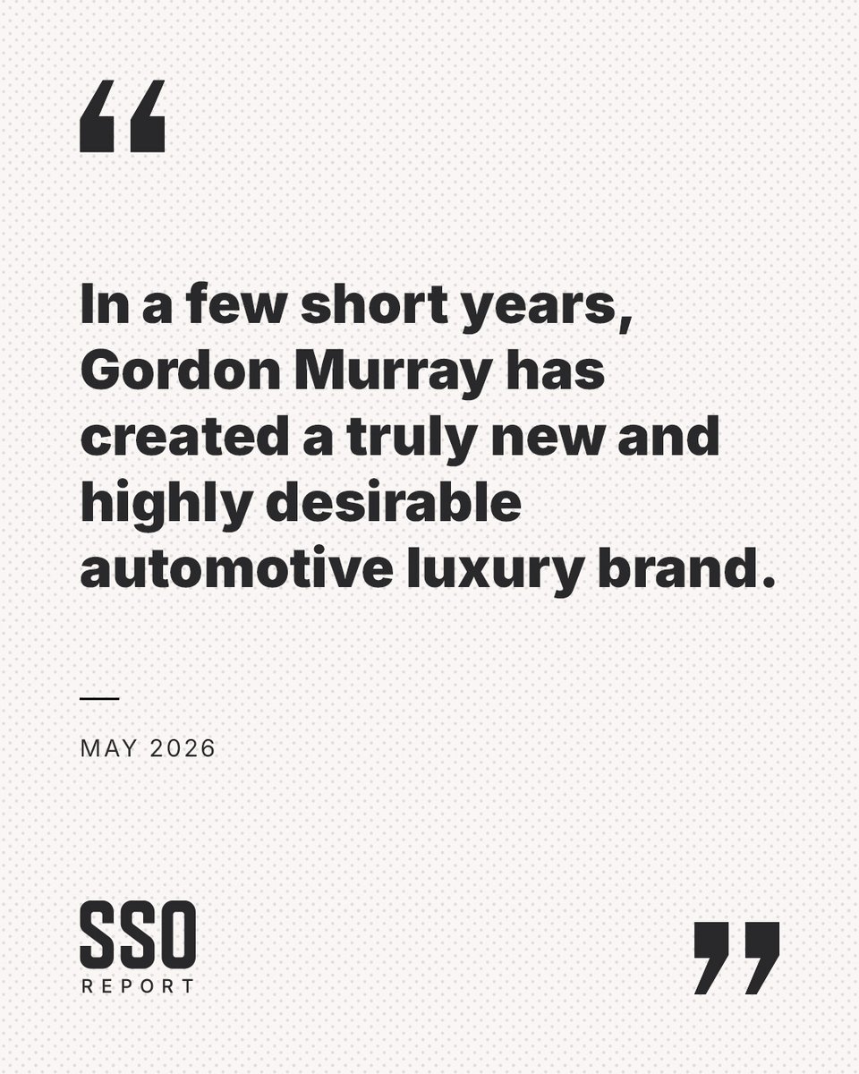 SupercarOwner's tweet photo. Gordon Murrary Automotive has created a highly desirable brand in a few short years, but it might take until mid-2027 before the brand becomes self-sustaining.
Read more here: https://t.co/YGlVMpHqE0
#ssoreport https://t.co/1Evg6Yk90T