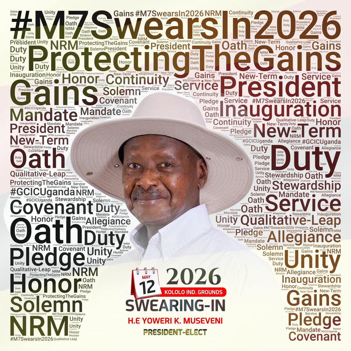 LytzKabibi's tweet photo. The day is upon us, the day is tomorrow! #M7SwearsIn2026 https://t.co/PG2FtQyEzJ