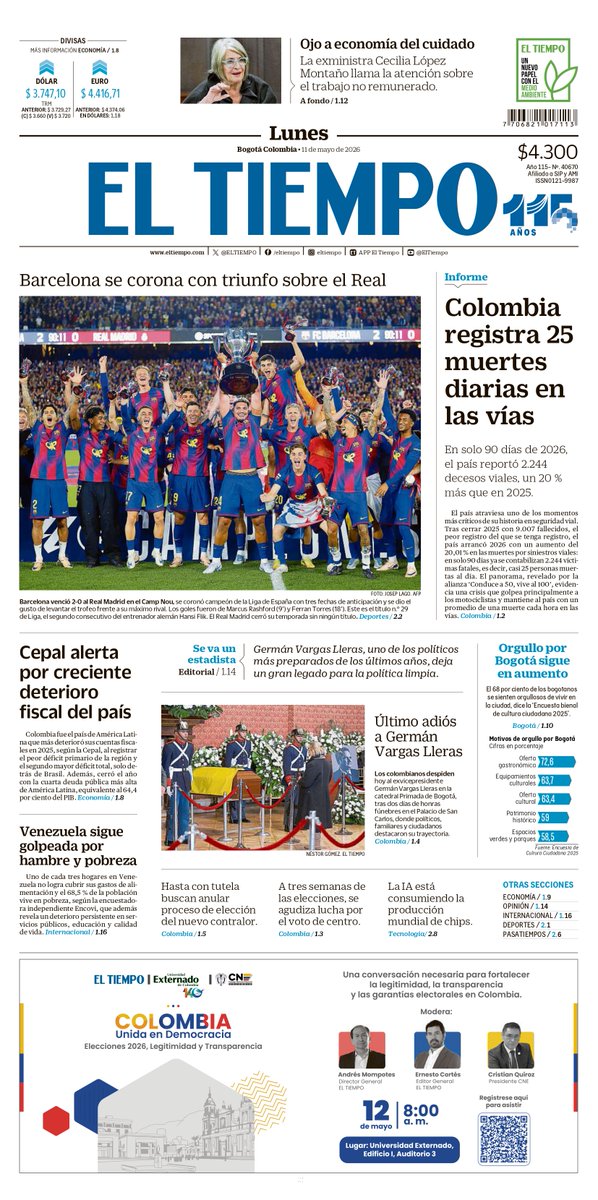 EL TIEMPO tweet media
