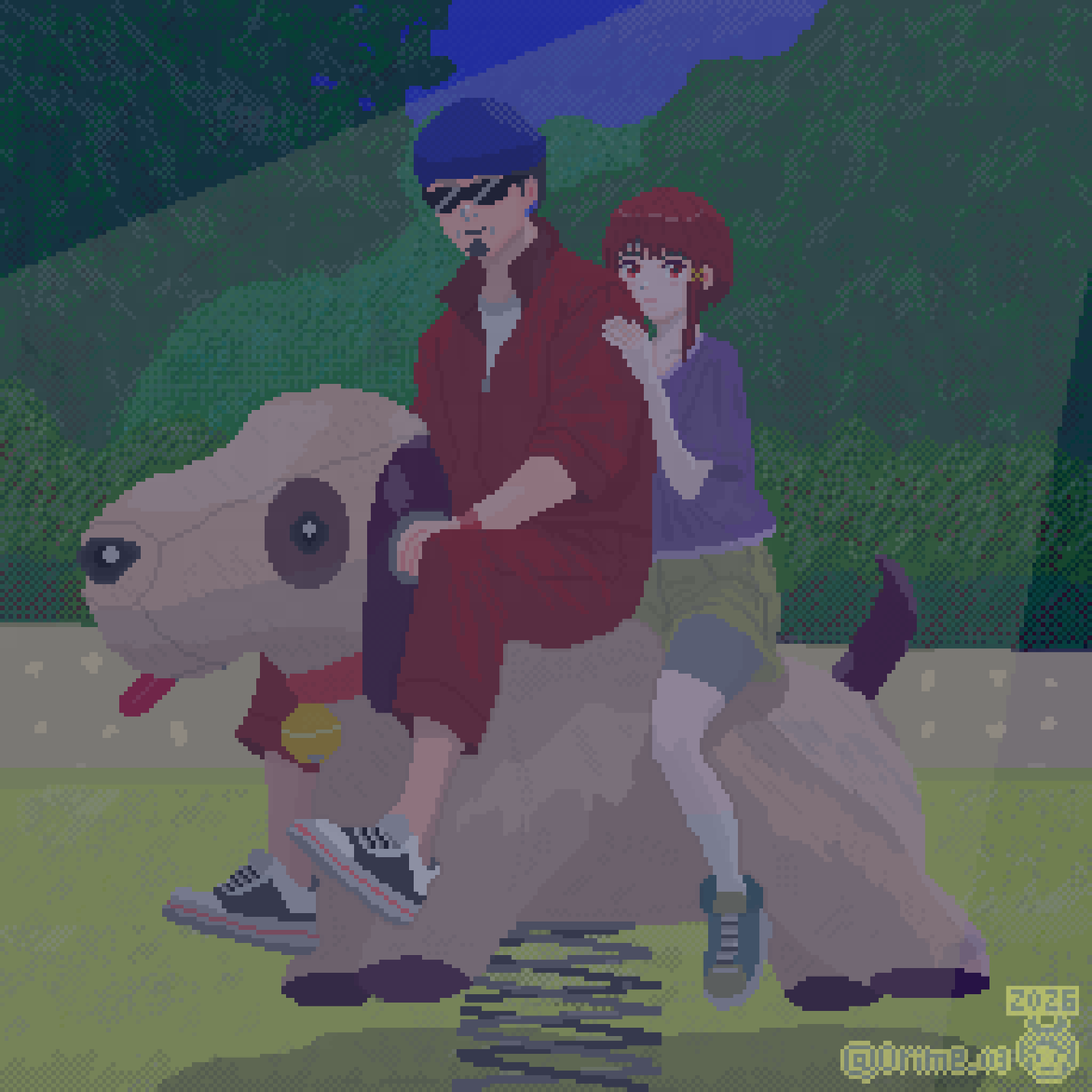 Orime_03's tweet photo. 完成
どこかの山の公園にある
ビケちゃんスプリング遊具(大)
#SerialExperimentsLain #lainTTL #CLX_lain https://t.co/dbBq1brZQv