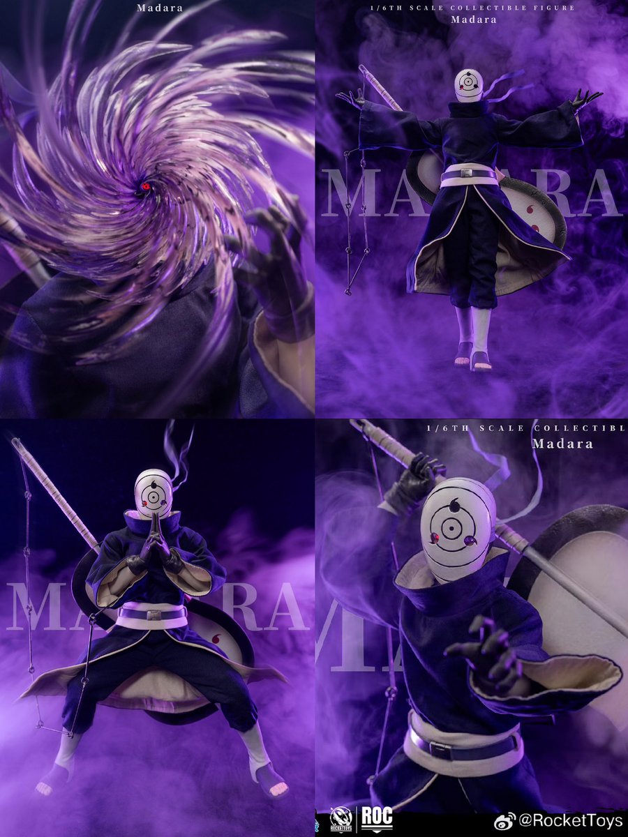 NARUTO -ナルト- 疾風伝 うちはマダラ【白仮面】1/6可動フィギュア
