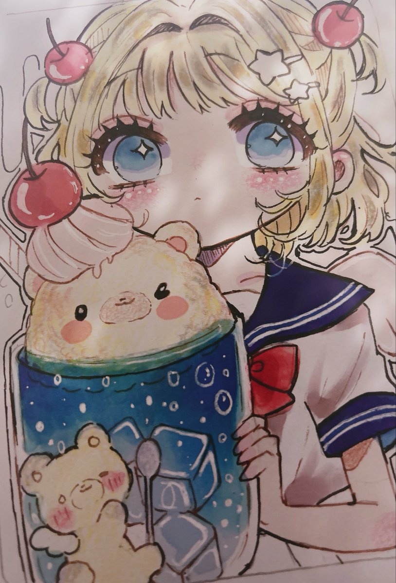 Post by 🐰ももうさぎ🐰💗水彩とコピック💗 on X: 途中です！✨
