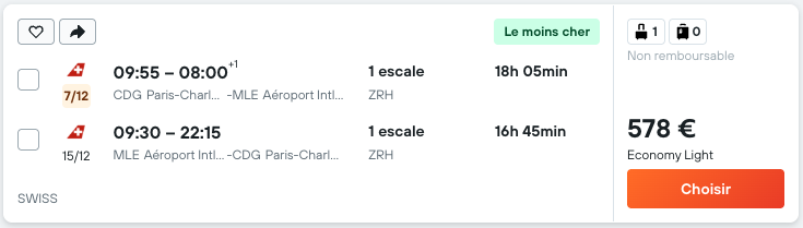 FlyCheaply's tweet photo. 🏝️ Return flights to Maldives 🇲🇻 from Paris 🇫🇷 starting from €578 https://t.co/T9kizB2tTh