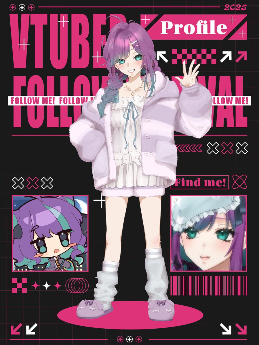 縫目きなこ🥀💗個人VTuber tweet media
