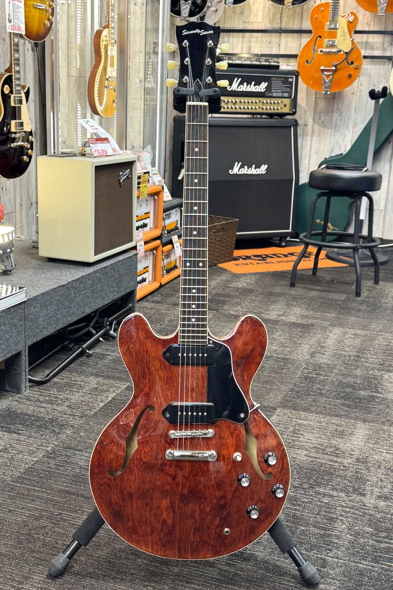 新着入荷 #USED #中古 #エレキギター】 Seventy Sevenのセミアコを