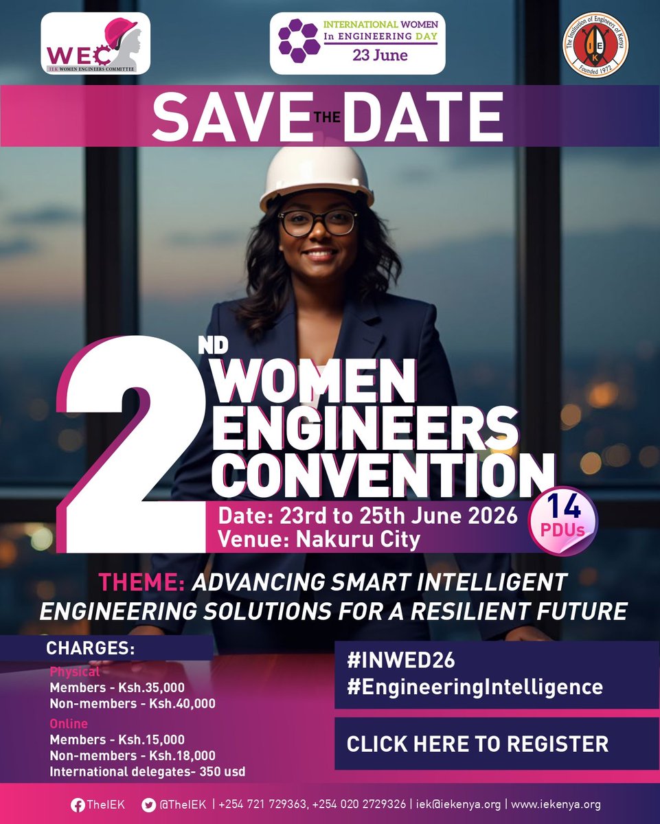 The Institution of Engineers of Kenya tweet media