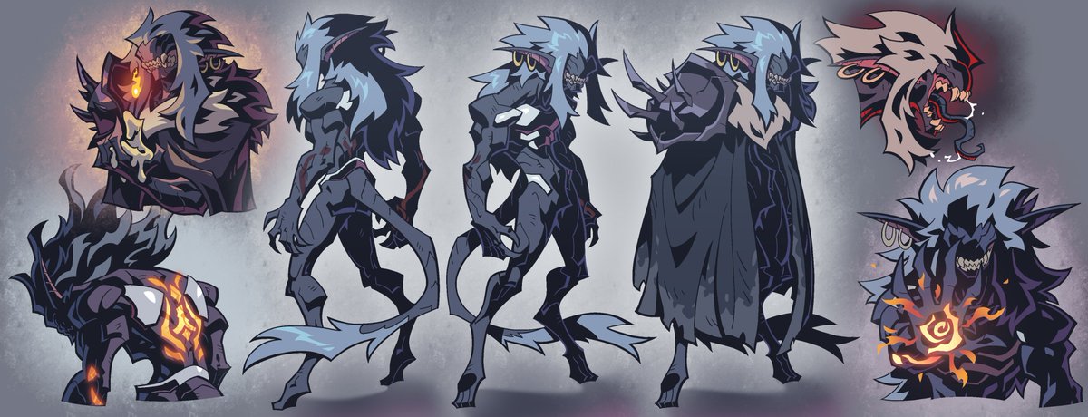 Ref Sheet commission for XZing99. This one was a challenge and a lot of work, but I got it done! Was a fun exercise in thinking of different ways to show off different parts of the character.
