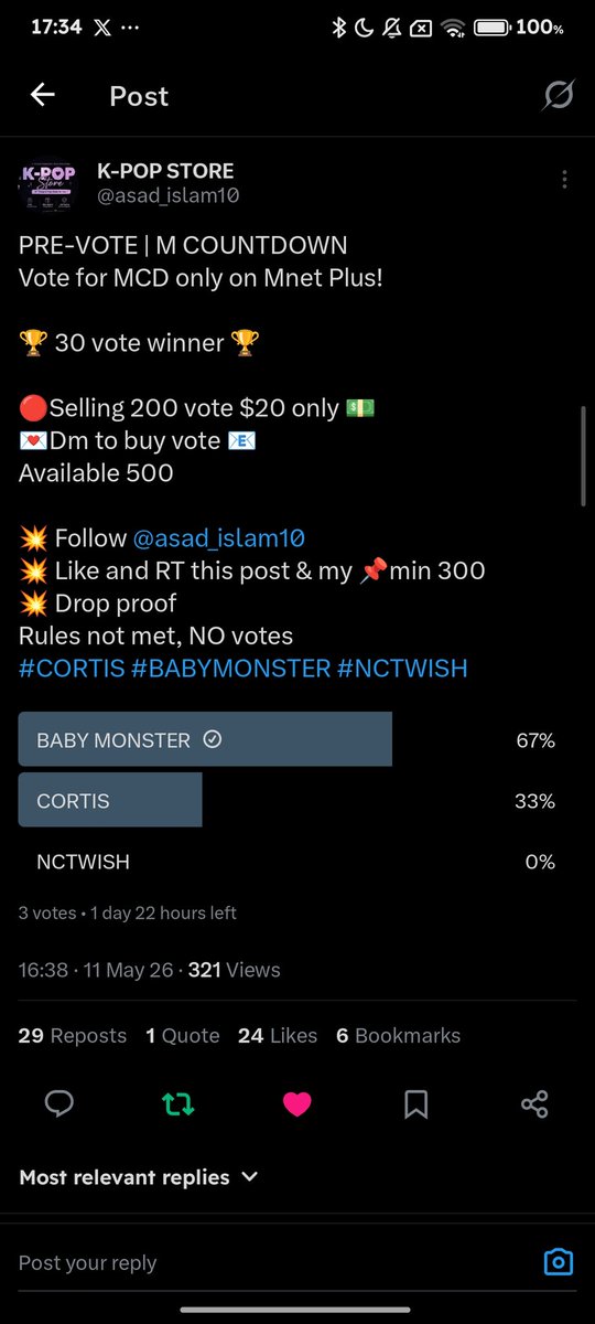 anzhcn's tweet photo. @asad_islam10 #BABYMONSTER https://t.co/cFaF60r777