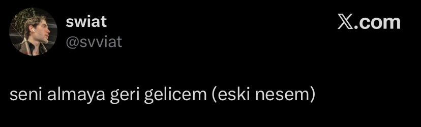 keşke bu tiviti ben atsaydım tweet media