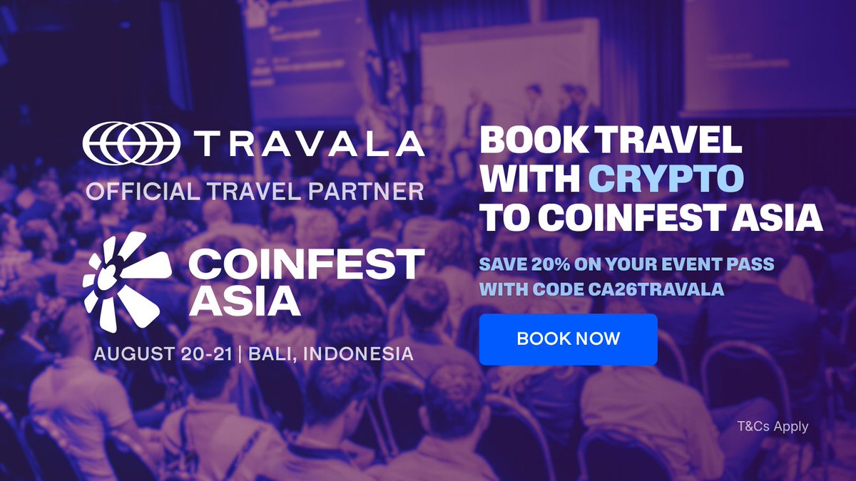 Travala tweet media
