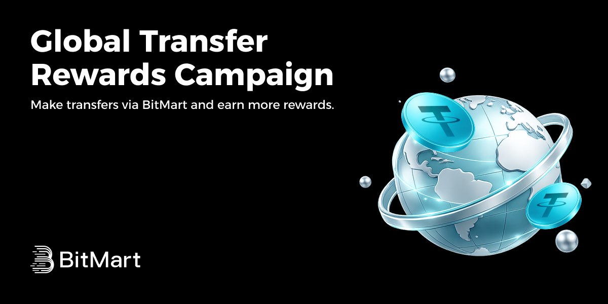 🌍 Send Crypto, Earn Rewards 💸

The BitMart Global Transfer Rewards Campaign is LIVE 🔥

Users from 🇳🇬 Nigeria 🇿🇲 Zambia 🇲🇽 Mexico 🇧🇩 Bangladesh can now earn rewards simply by making transfers on BitMart.

🎁 Rewards up to:
🔹 3 USDT Cash Subsidy
🔹 5U BM Card Voucher

✅