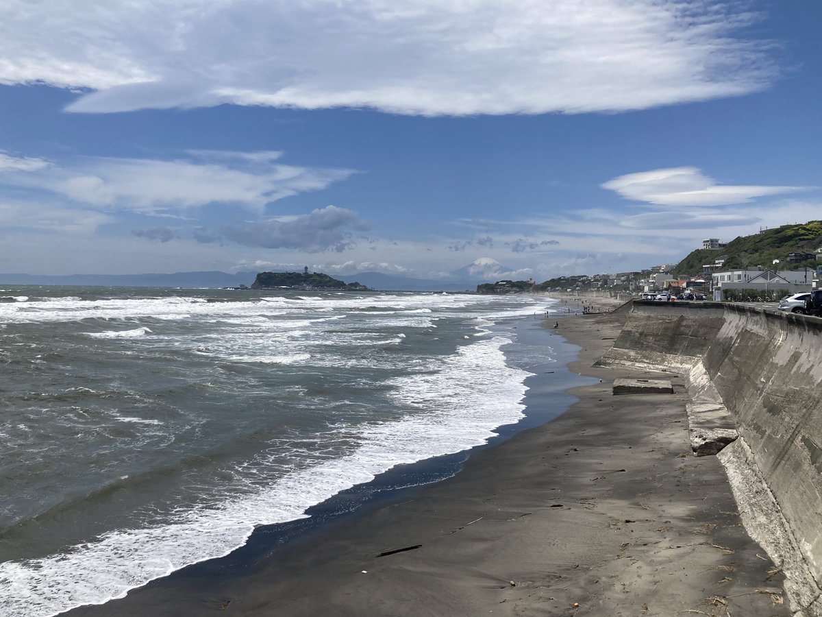 Enoden355's tweet photo. 7 mile beach 七里ガ浜 https://t.co/Hqa0aeXqOw