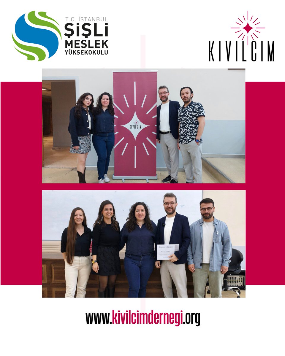 kivilcimorg's tweet photo. Kıvılcım Derneği koordinasyonunda ve @sislimyo iş birliğiyle @AydinerKonuray ’in eğitmenliğinde gerçekleştirilen “Amazon ile Küresel Pazarda Girişimcilik” seminerinde öğrencilerle buluştuk.✨
#KıvılcımDerneği #AmazonileGirişimcilik #DijitalGirişimcilik #Gençlik #Eğitim #ŞişliMYO https://t.co/y46AmHUyHy