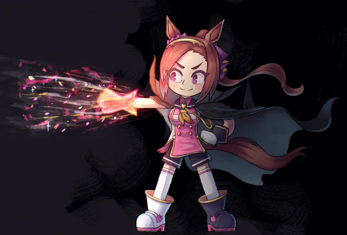 流桜を纏う驀進王