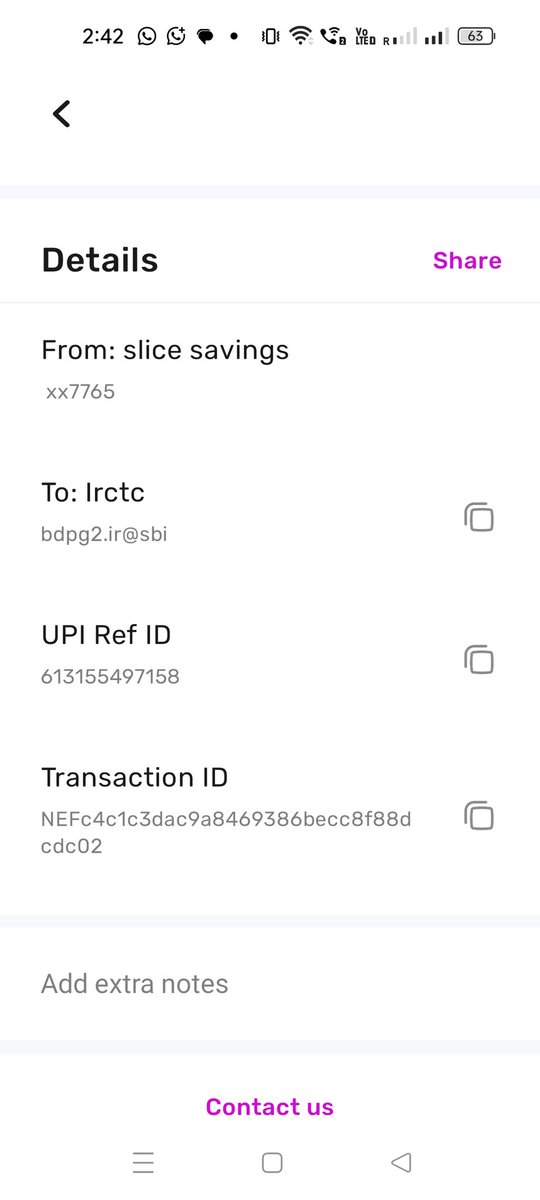 prempiyush99's tweet photo. @IRCTCofficial My transaction details https://t.co/W1NHOWHy1u