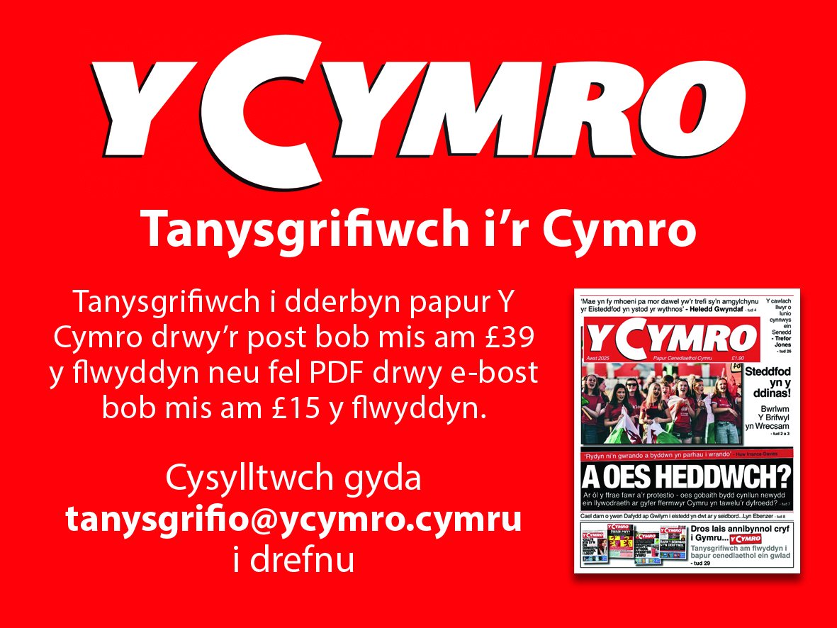 Y Cymro tweet media