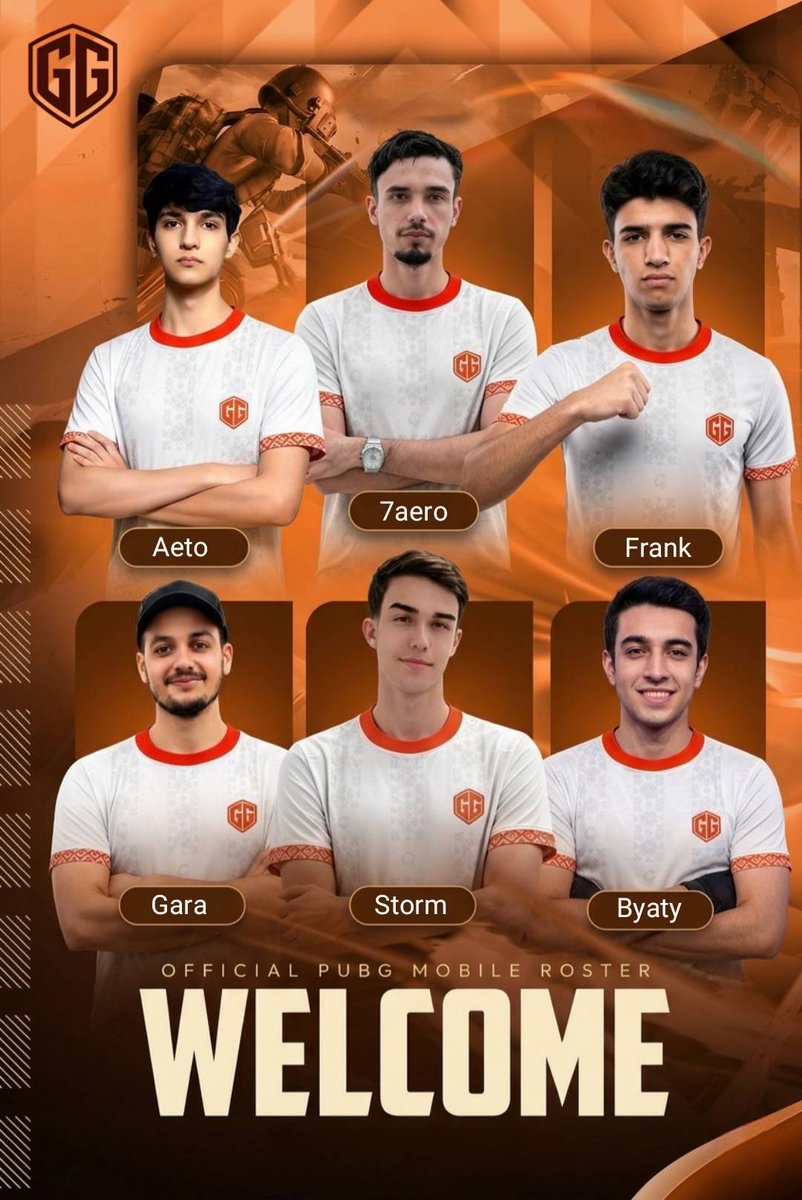 Ggesports_sa's tweet photo. Officially welcoming our new roster 🔥
#PUBGMOBILE #PUBGMobileEsports #Esports #GGFam https://t.co/dyradFts2e