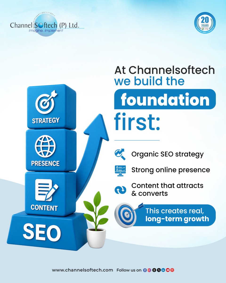 channelsoftech's tweet photo. Stop wasting ad spend.
Build first. Scale later. 📈

📩 DM us to grow right.

#digitalmarketing #seo #organicgrowth #businessgrowth #marketingstrategy #socialmediamarketing #contentmarketing #leadgeneration #brandbuilding #digitalagency #onlinemarketing  #channelsoftech https://t.co/yV0cvwWZ2q