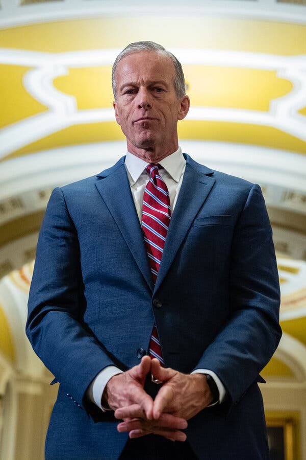 IT’S TIME TO REMOVE JOHN THUNE!
Senate Majority Leader RINO is straight-up sabotaging Trump’s agenda:
• Killing the SAVE Act &amp; election security
• Refusing to nuke the filibuster
• Blocking recess appointments
• Full McConnell 2.0 swamp games
We just won the Senate for