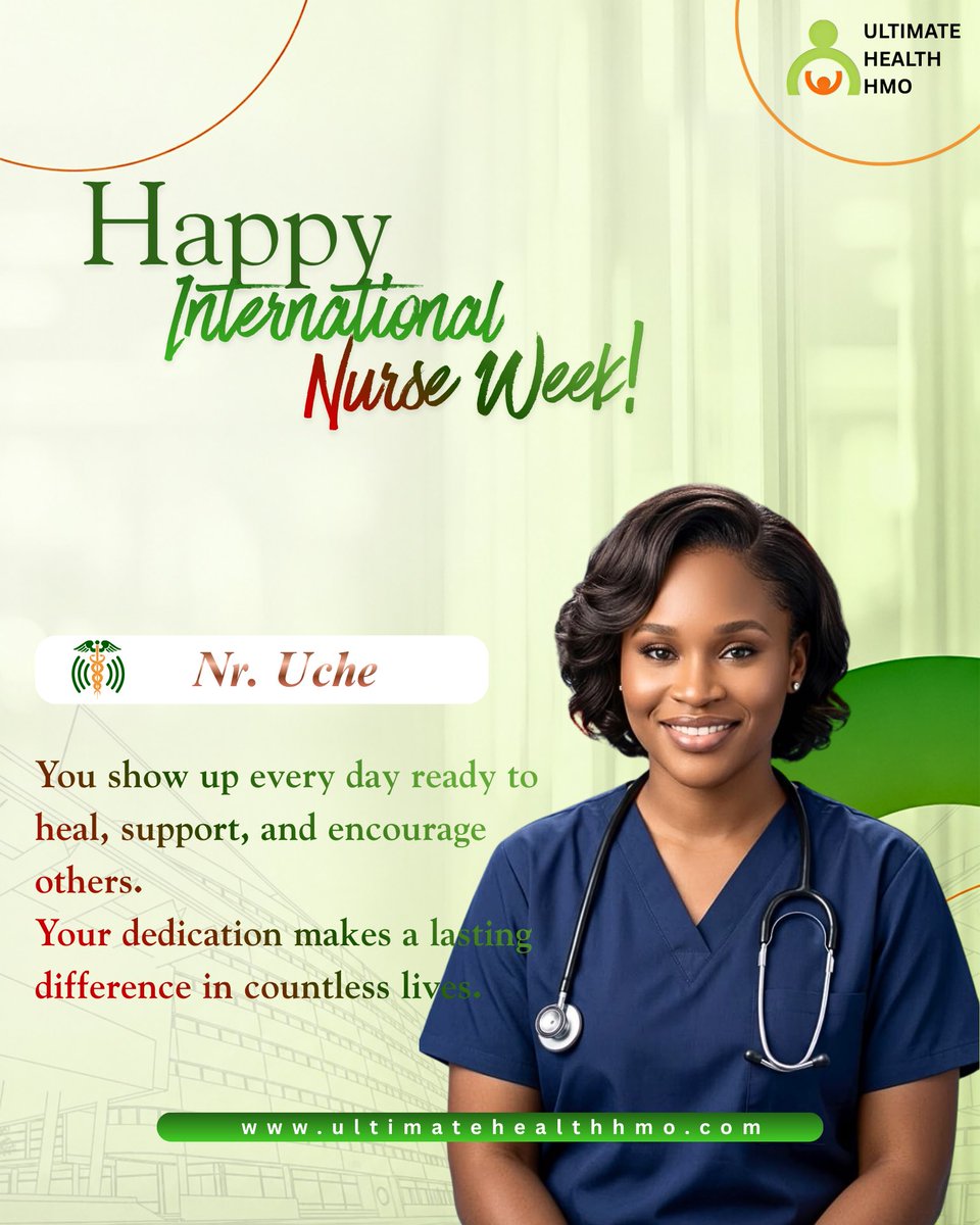 UltimateHmo's tweet photo. This Nurse Week, we celebrate the our incredible nurses at Ultimate Hmo who dedicate their lives to caring for others.  
Thank you to our amazing nurses for your compassion, resilience, and commitment every single day.

#nurseweek #ultimatehmo #ultimate #yourwellnessourbusiness https://t.co/QUdJOycuWM
