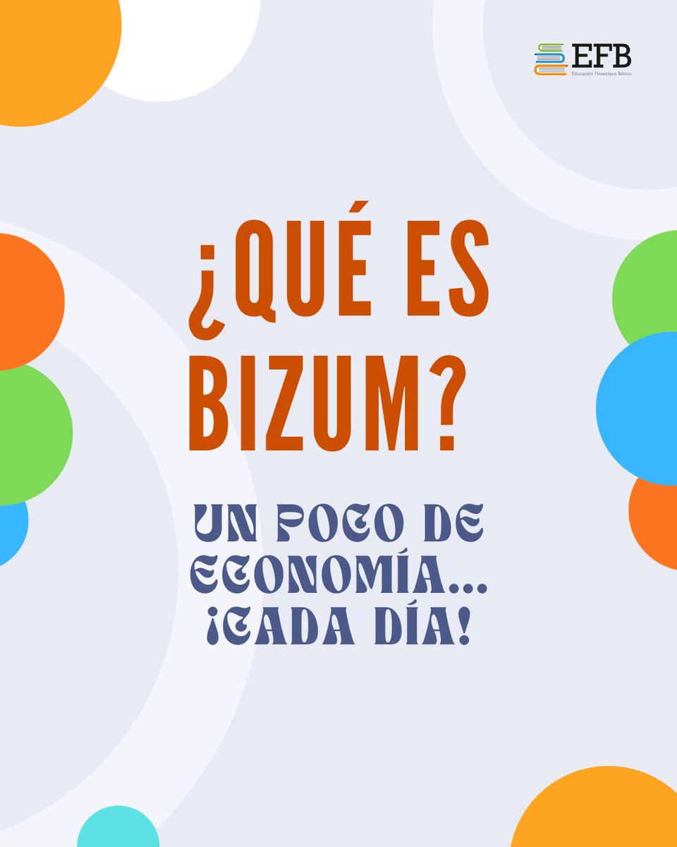 Fundacion_MJS's tweet photo. 📱💸 ¿Qué es Bizum y por qué lo usamos tanto?

Enviar dinero en segundos desde el móvil ya forma parte de nuestro día a día. Pero… ¿sabías realmente cómo funciona Bizum? 🤔

La educación financiera también consiste en entender las herramientas digitales que utilizamos cada día. https://t.co/3xwRNIm3qf