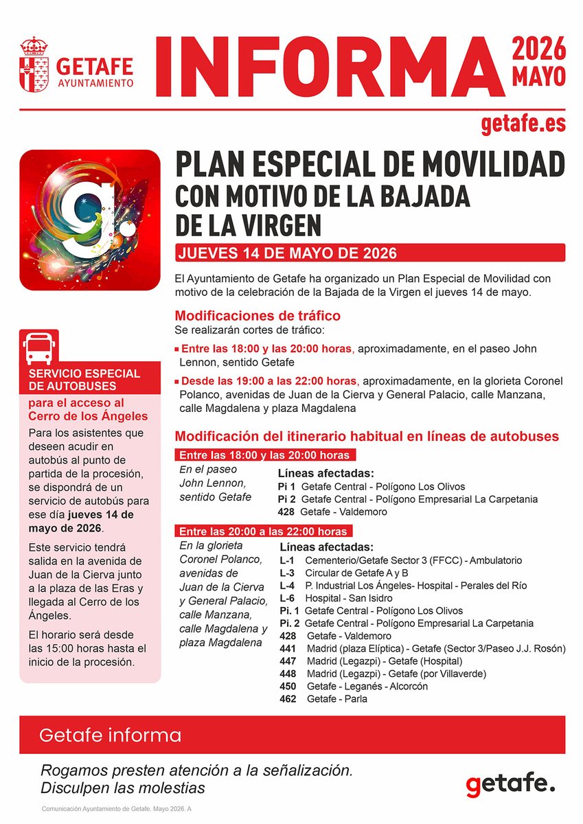 Ayuntamiento Getafe tweet media