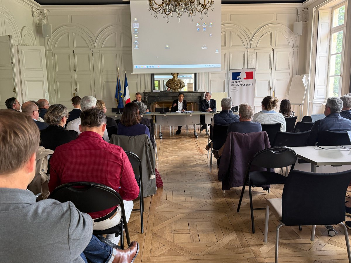 Image de Préfète de la Mayenne - #Handicap #Inclusion #CNH2026 ♿

[06/05] Avec l'ARS Pays de la Loire en Mayenne, la préfète de la #M